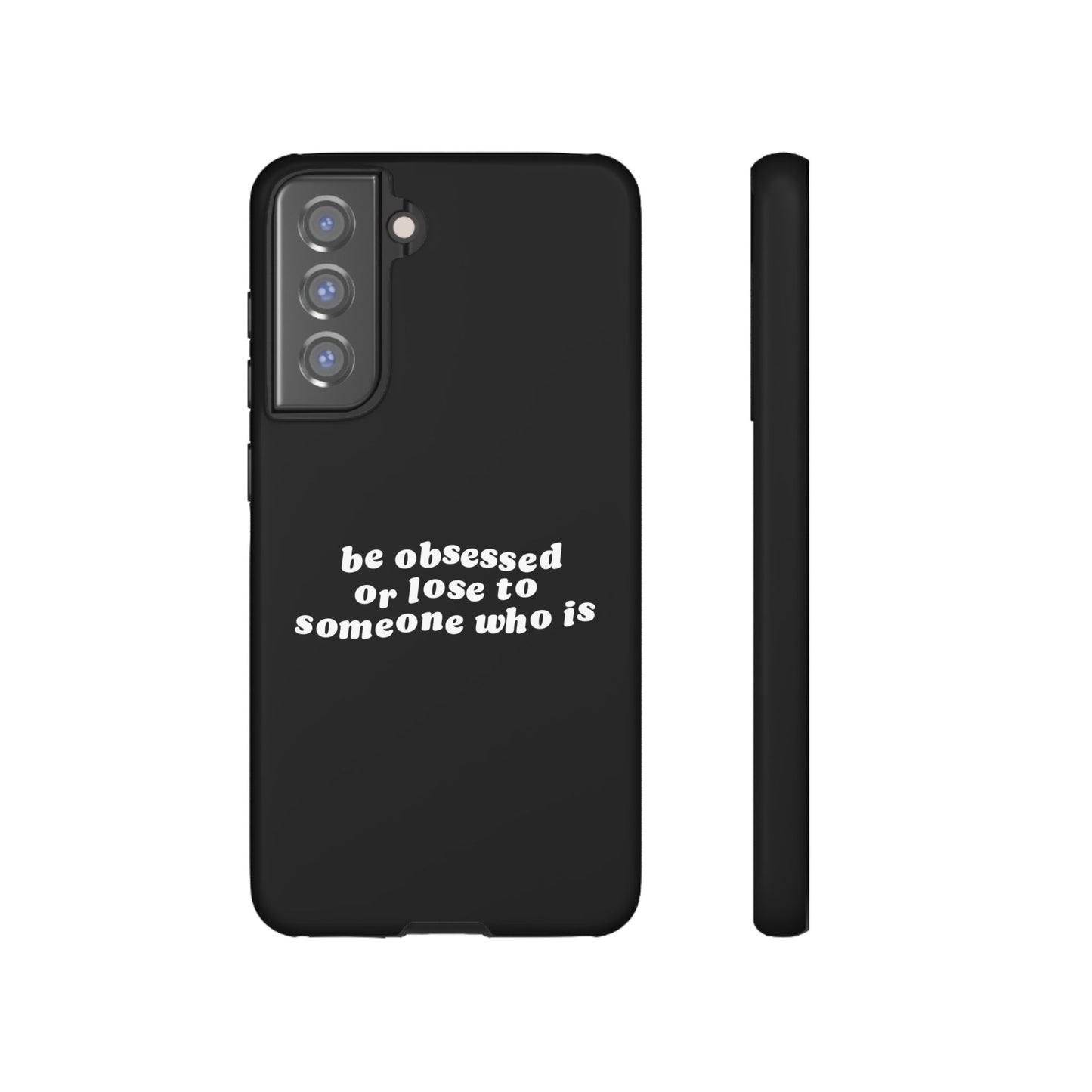 Too Obsessed Hard Case Schwarz Samsung