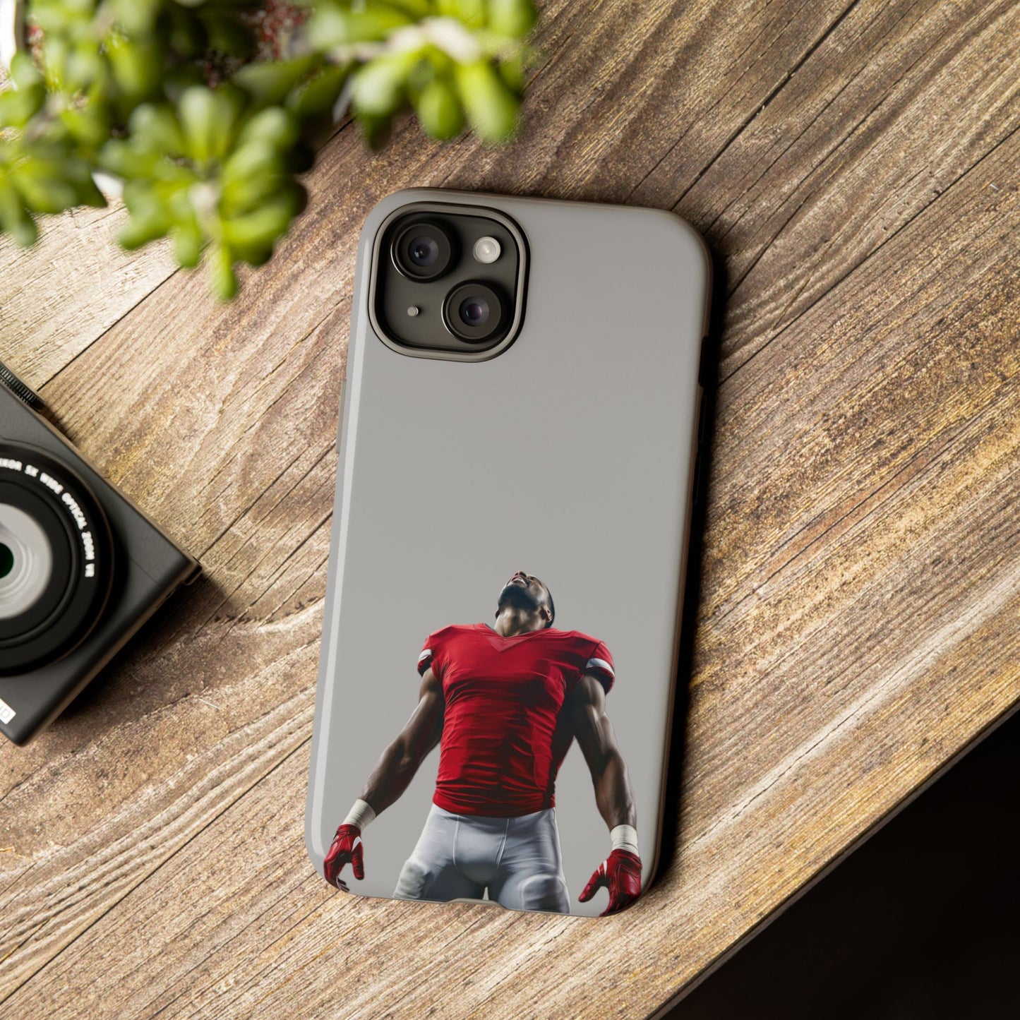 Never Sleep Hard Case Grau iPhone