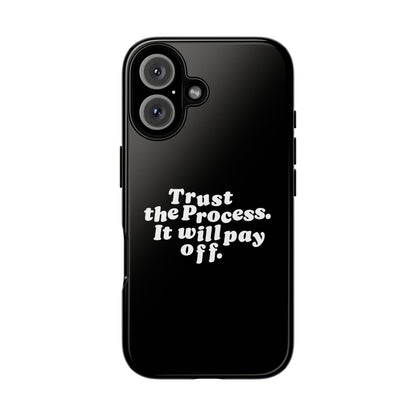 Trust harder Hard Case Schwarz iPhone