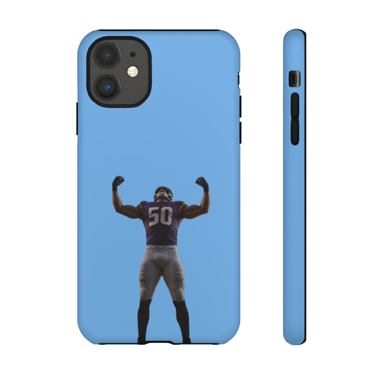 Never Enough Hard Case Babyblau iPhone