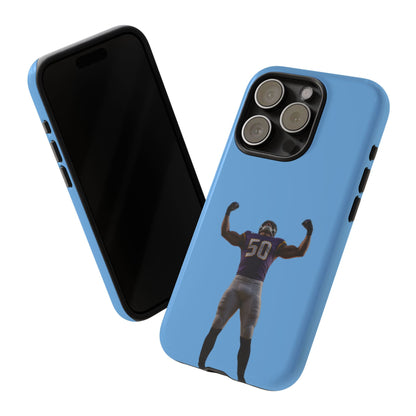 Never Enough Hard Case Babyblau iPhone
