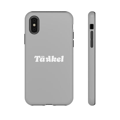 TÄKKEL Classic Hard Case Grau iPhone