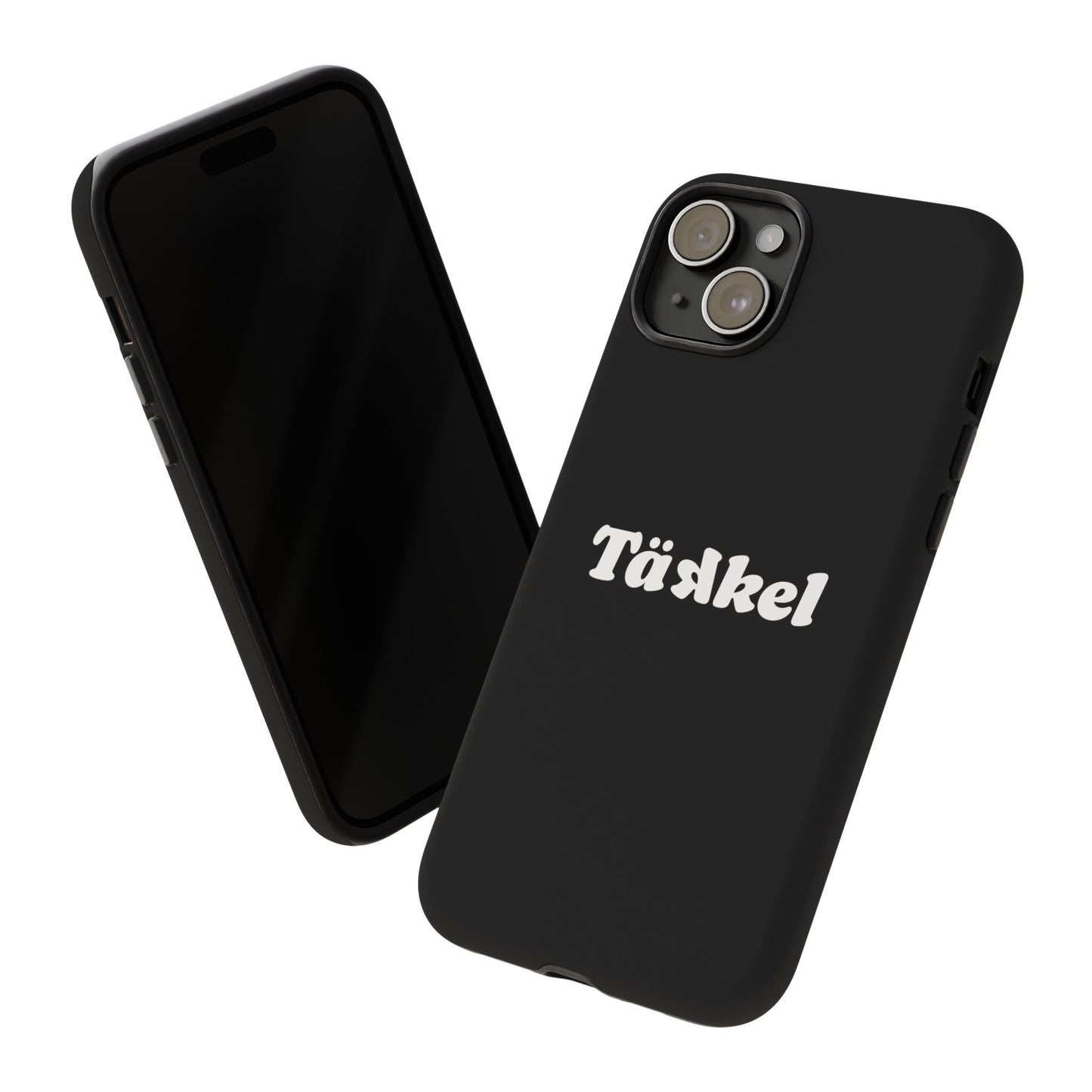 TÄKKEL Classic Hard Case Schwarz iPhone
