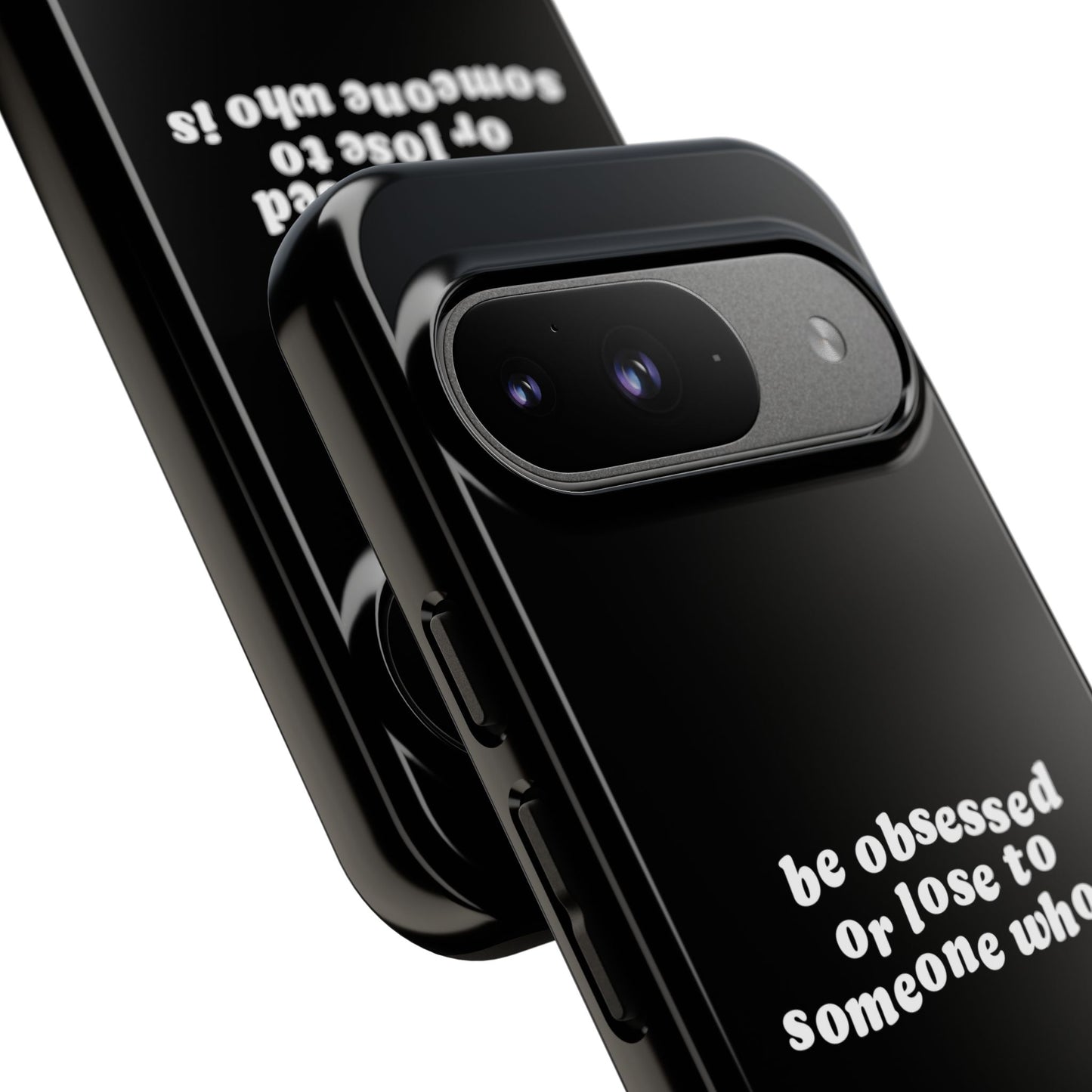 Too Obsessed Hard Case Schwarz Google Pixel