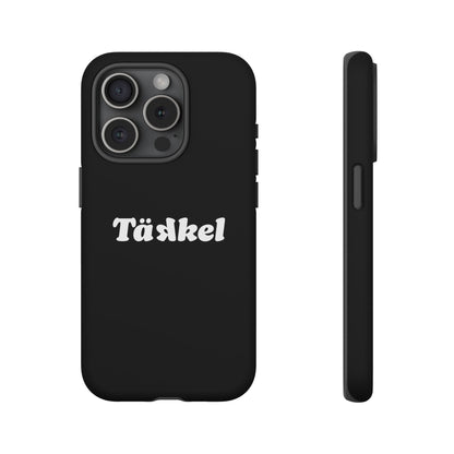 TÄKKEL Classic Hard Case Schwarz iPhone