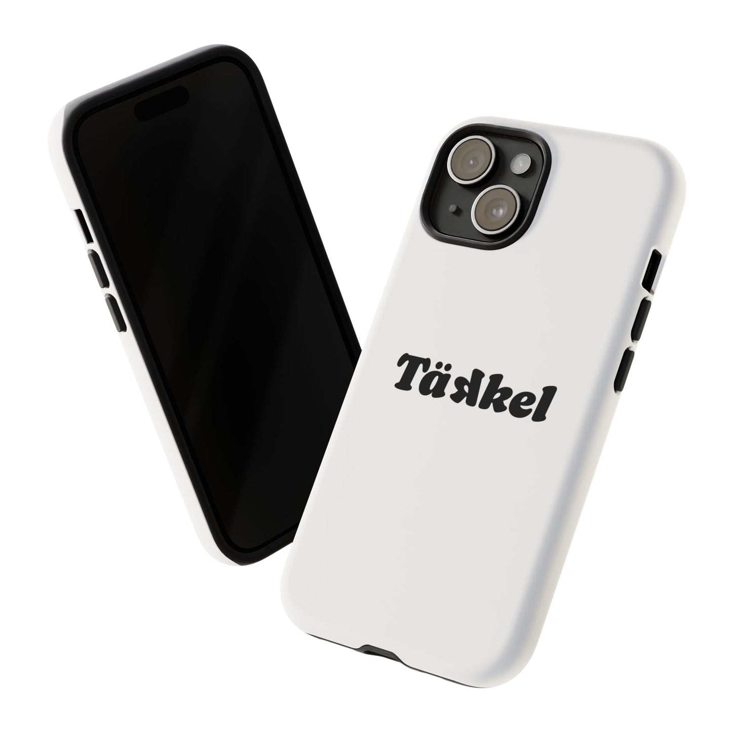TÄKKEL Classic Hard Case Weiß iPhone