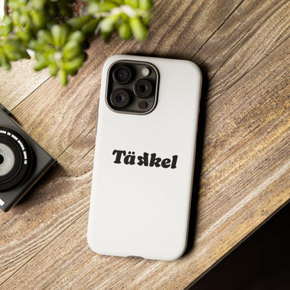 TÄKKEL Classic Hard Case Weiß iPhone