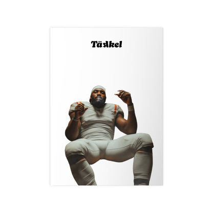 TÄKKEL Poster – Football Player Power Design