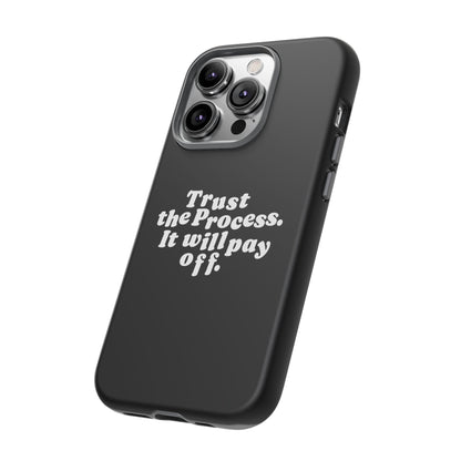 Trust harder Hard Case Schwarz iPhone