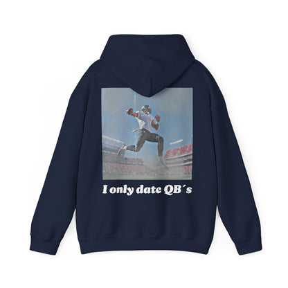 Unisex Heavy Hoodie I ONLY DATE QB`S