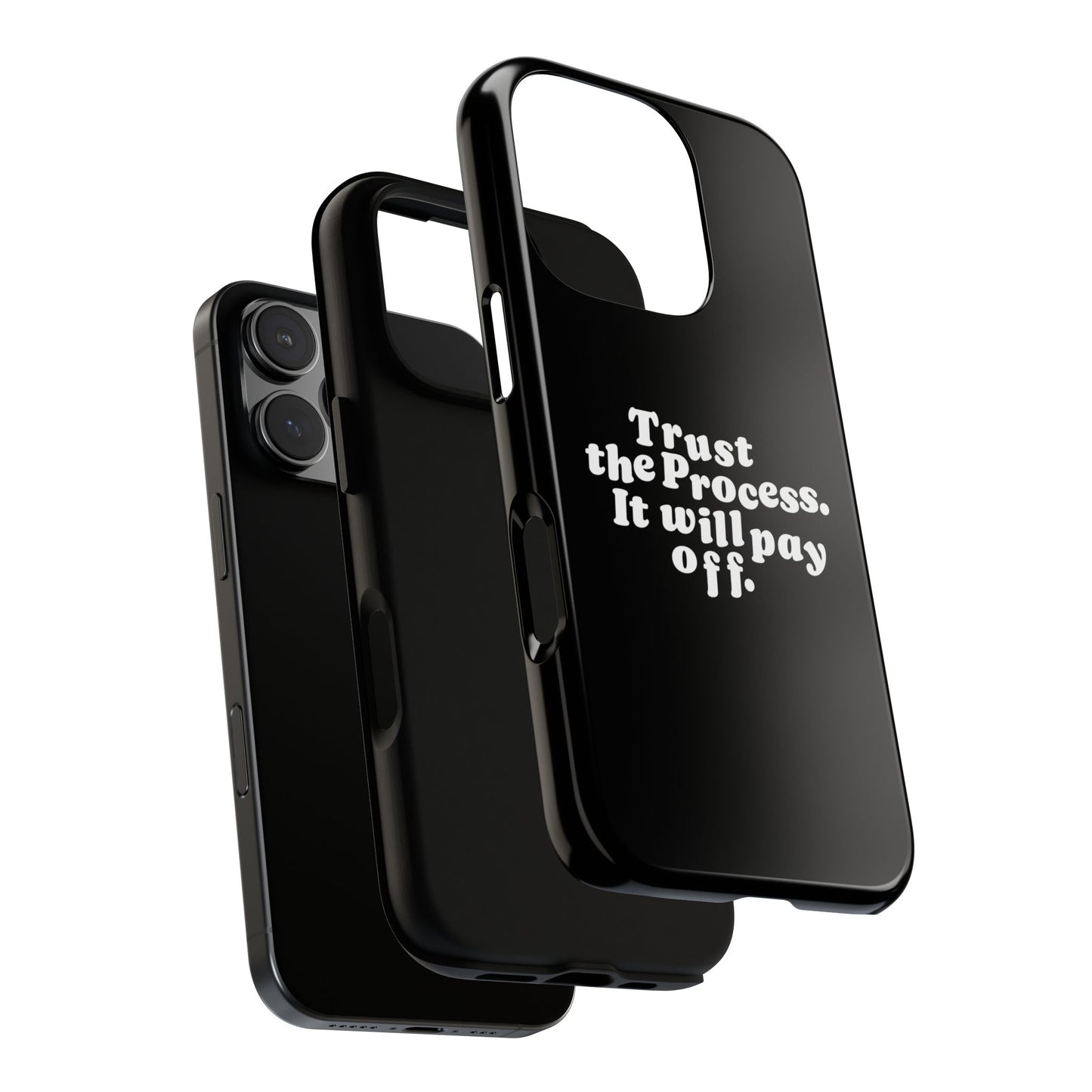 Trust harder Hard Case Schwarz iPhone