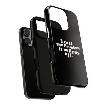 Trust harder Hard Case Schwarz iPhone