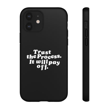 Trust harder Hard Case Schwarz iPhone