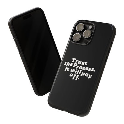 Trust harder Hard Case Schwarz iPhone