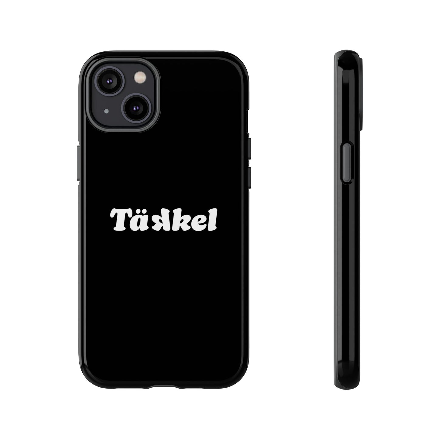 TÄKKEL Classic Hard Case Schwarz iPhone