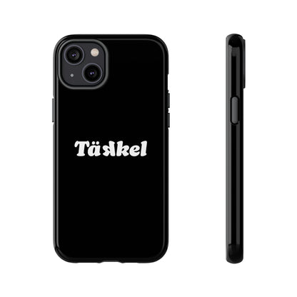 TÄKKEL Classic Hard Case Schwarz iPhone