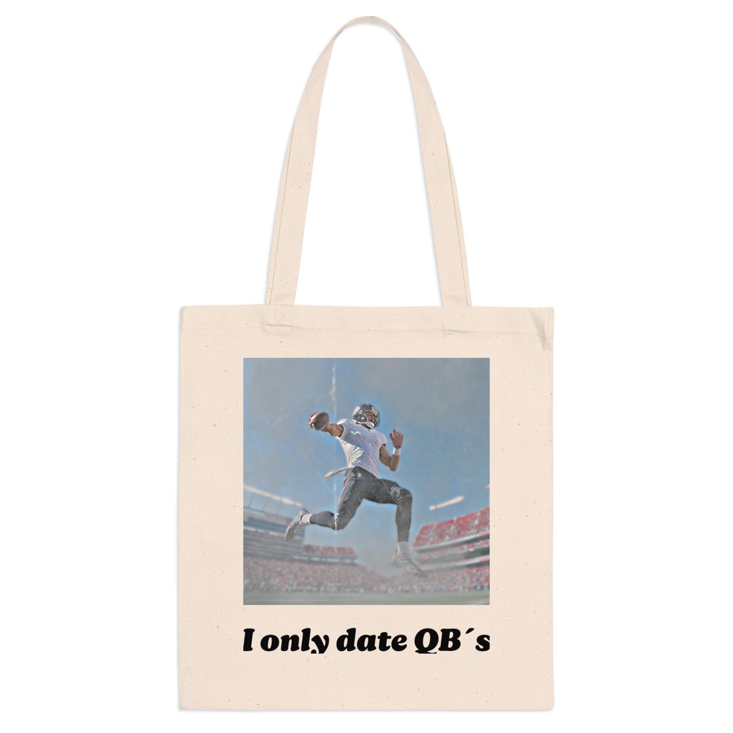 Tote Bag I Only Date QB´s