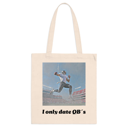 Tote Bag I Only Date QB´s