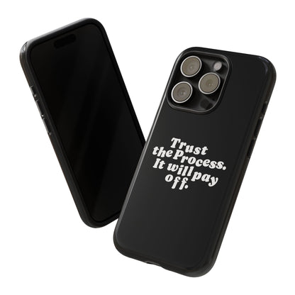 Trust harder Hard Case Schwarz iPhone