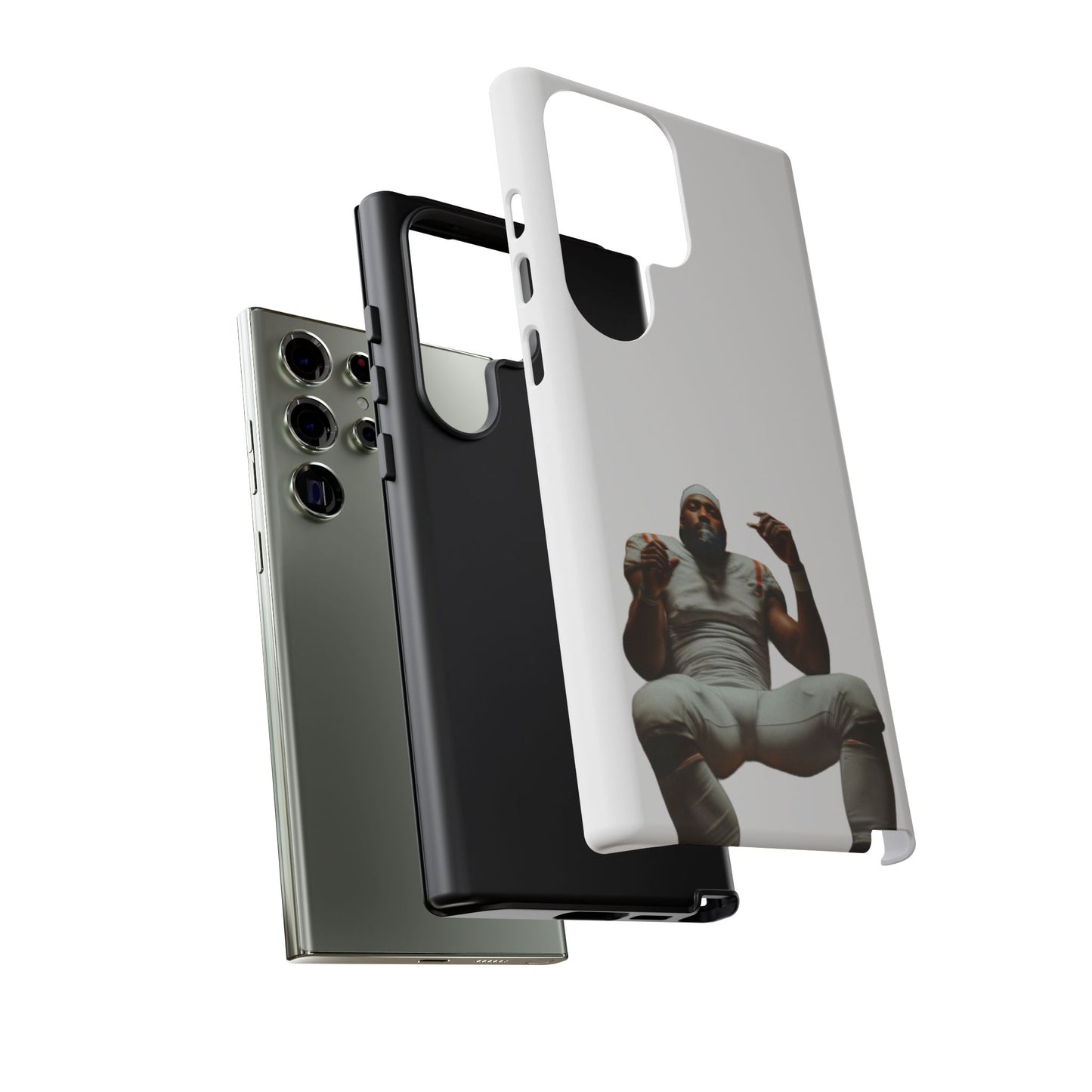 Who´s gonna smoke Hard Case Weiß Samsung