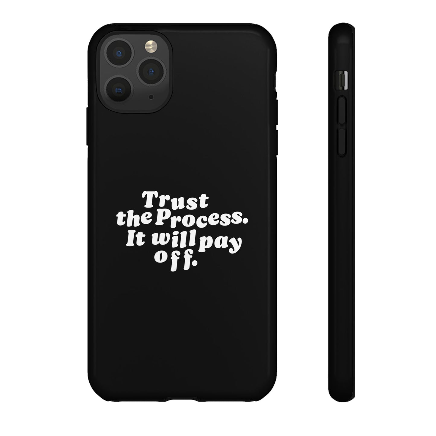 Trust harder Hard Case Schwarz iPhone
