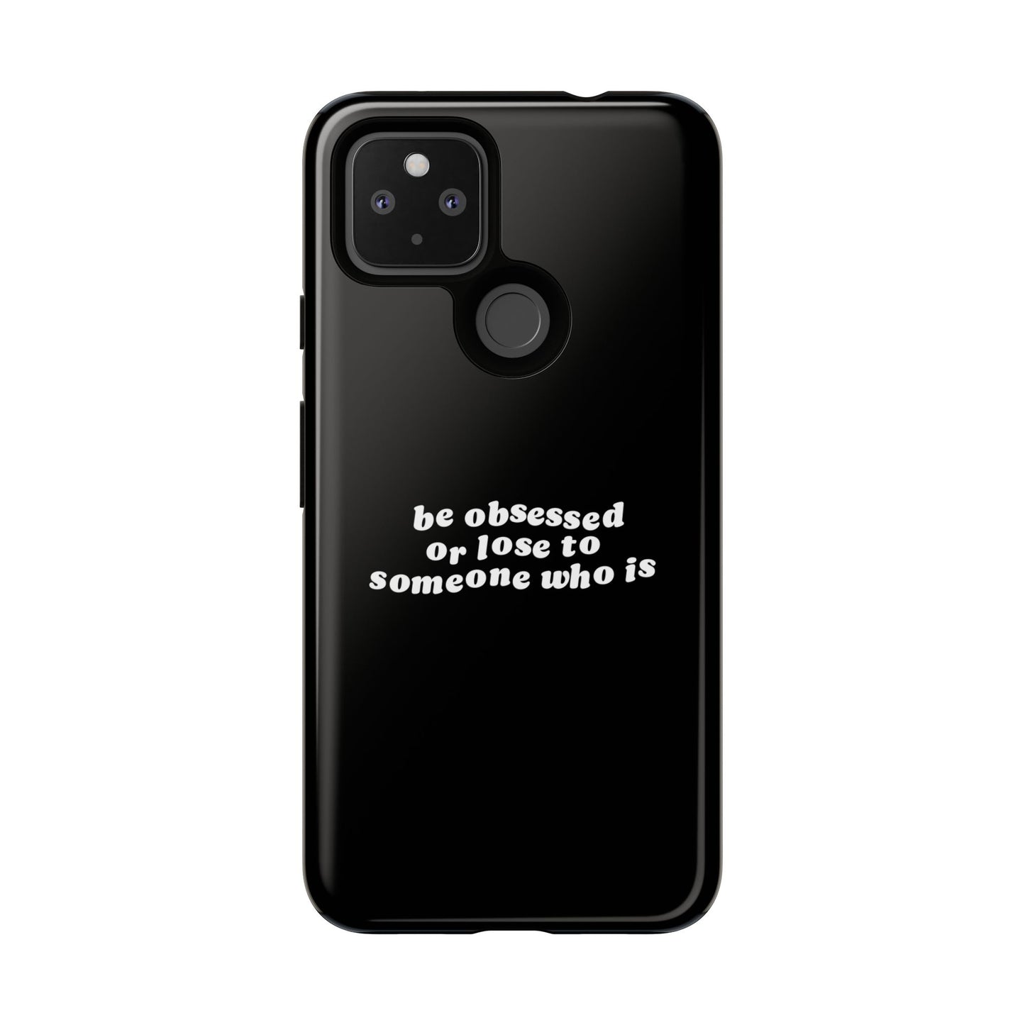 Too Obsessed Hard Case Schwarz Google Pixel
