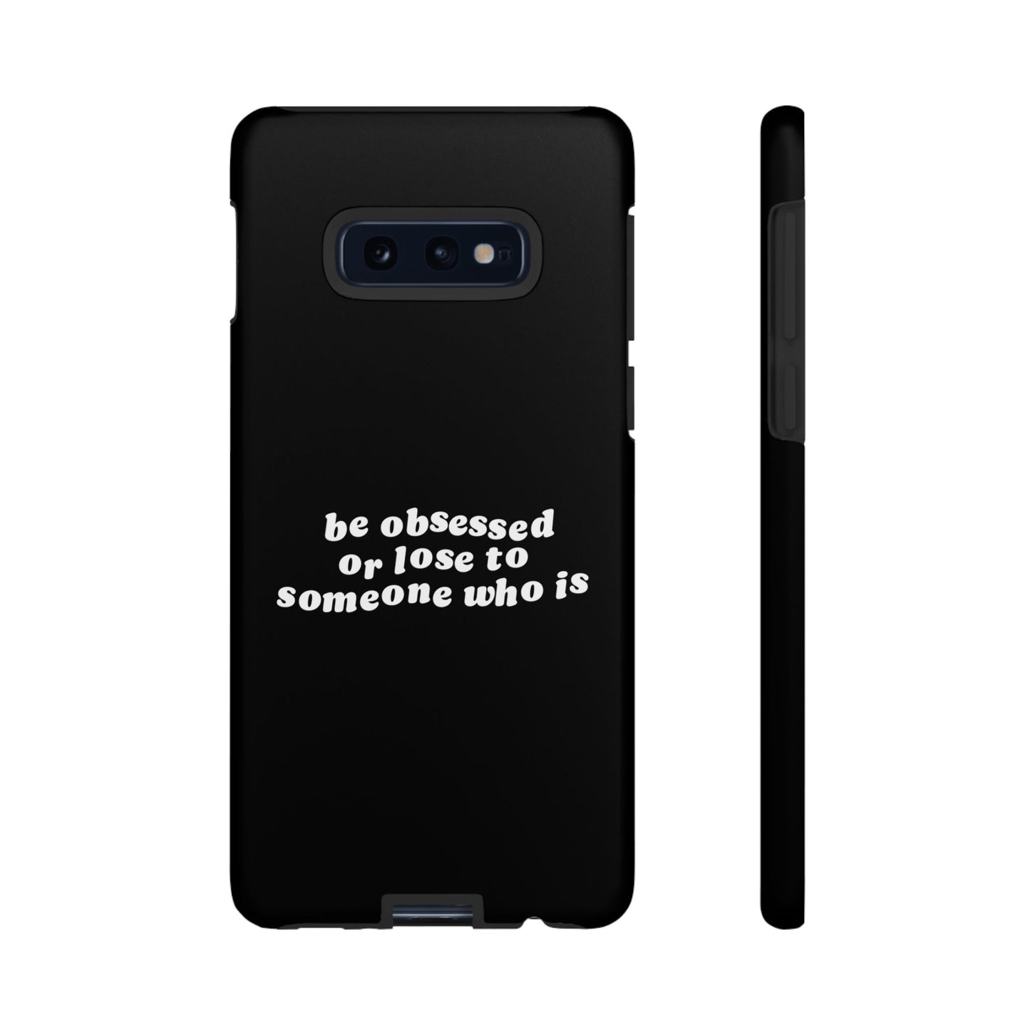 Too Obsessed Hard Case Schwarz Samsung