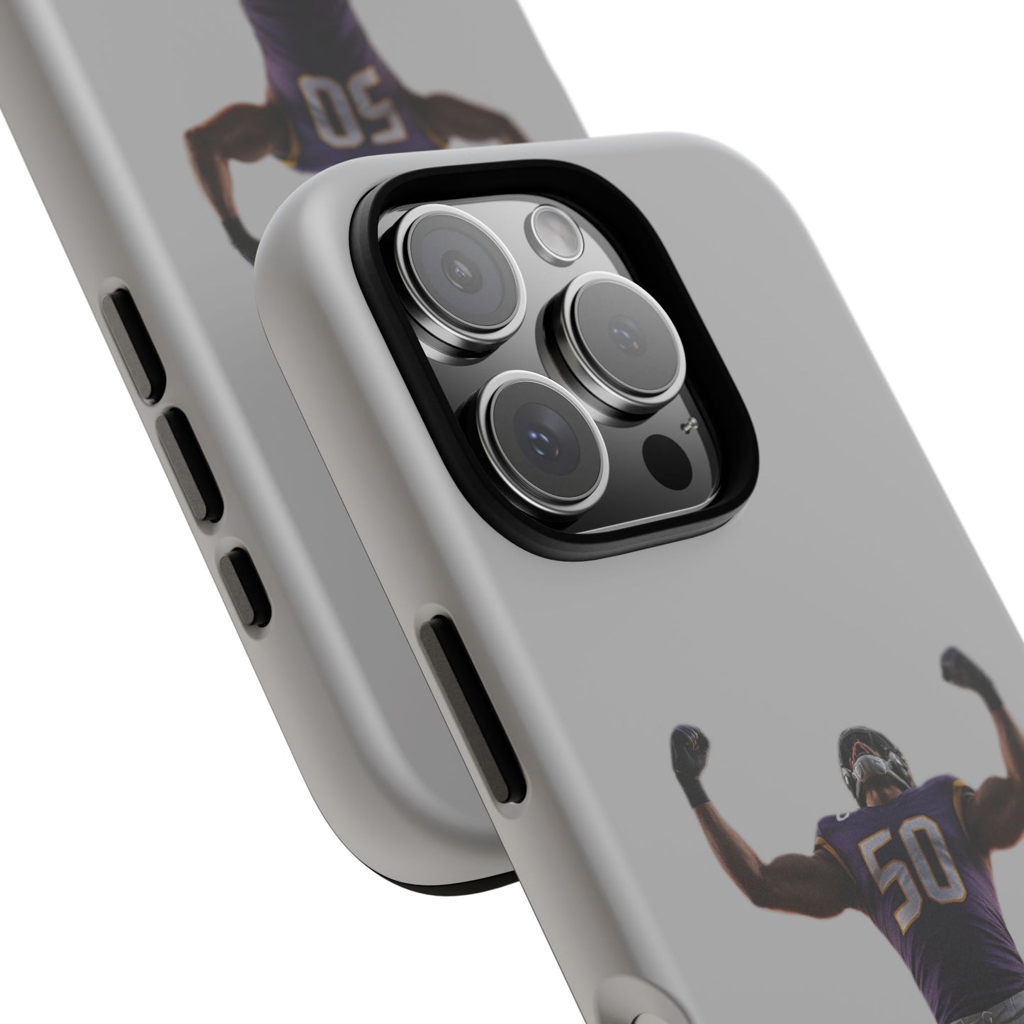 Never Enough Hard Case Grau iPhone