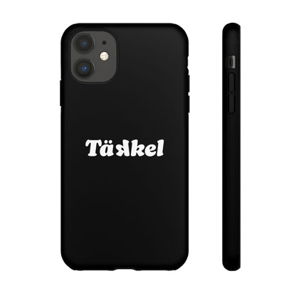 TÄKKEL Classic Hard Case Schwarz iPhone