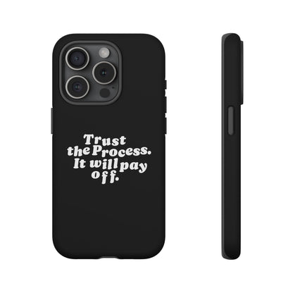 Trust harder Hard Case Schwarz iPhone