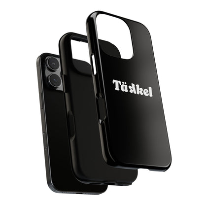 TÄKKEL Classic Hard Case Schwarz iPhone
