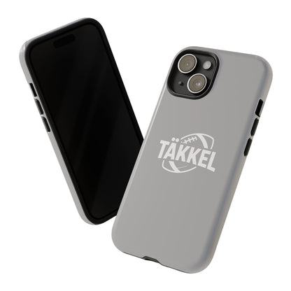 TÄKKEL FOOTBALL Hard Case Grau iPhone