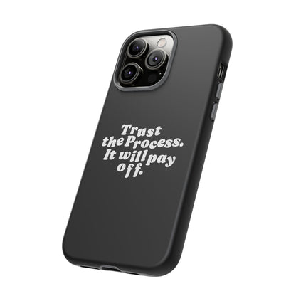 Trust harder Hard Case Schwarz iPhone
