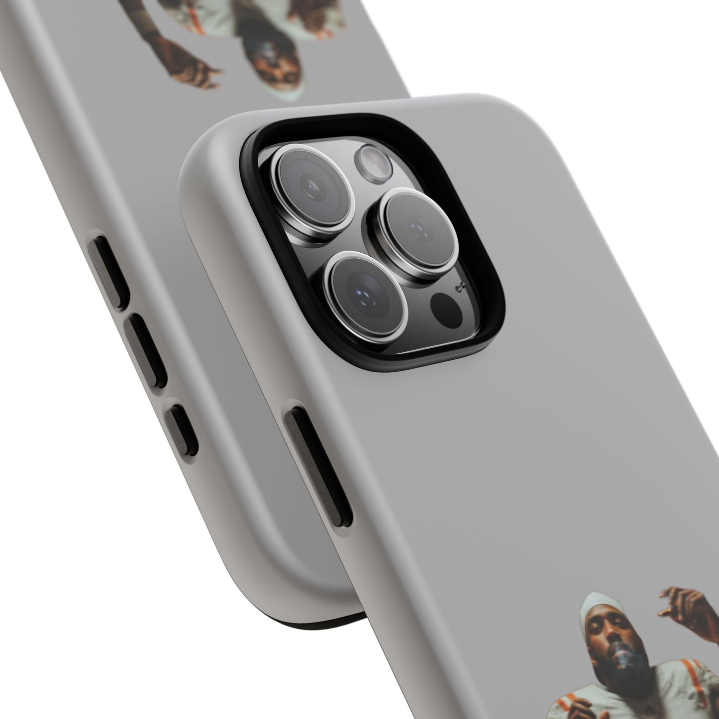 Who´s gonna smoke Hard Case Grau iPhone