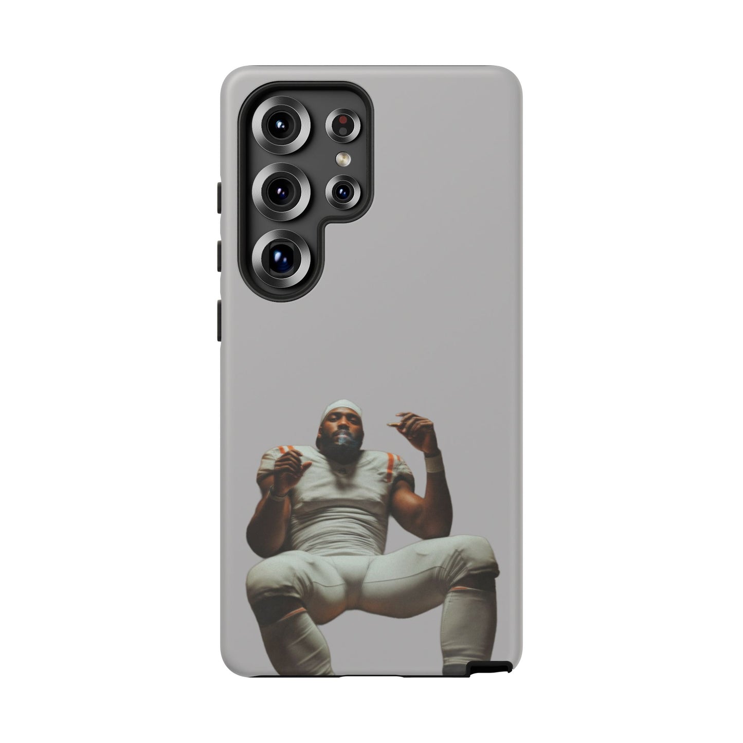 Who´s gonna smoke Hard Case Grau Samsung