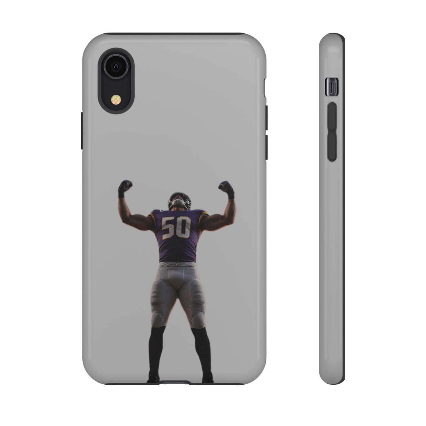 Never Enough Hard Case Grau iPhone