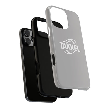 TÄKKEL FOOTBALL Hard Case Grau iPhone
