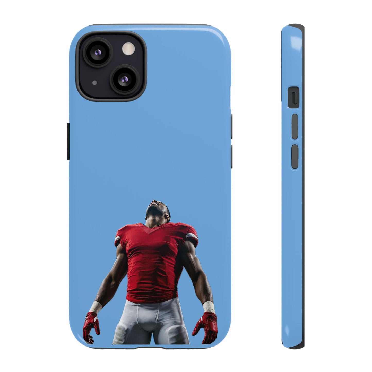 Never Sleep Hard Case Babyblau iPhone