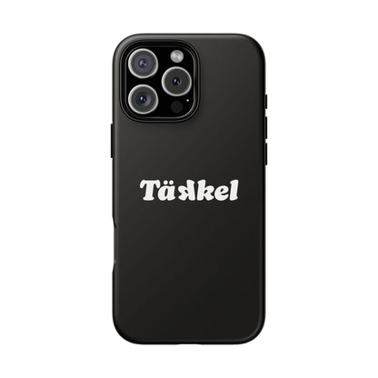 TÄKKEL Classic Hard Case Schwarz iPhone