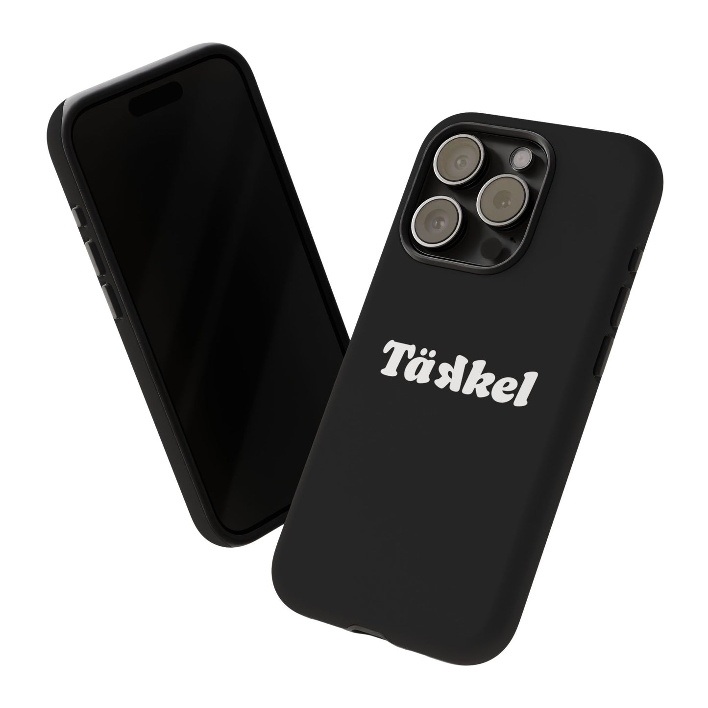 TÄKKEL Classic Hard Case Schwarz iPhone