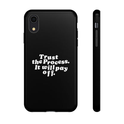 Trust harder Hard Case Schwarz iPhone