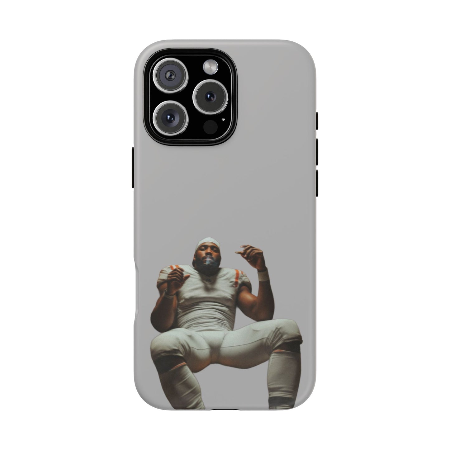 Who´s gonna smoke Hard Case Grau iPhone
