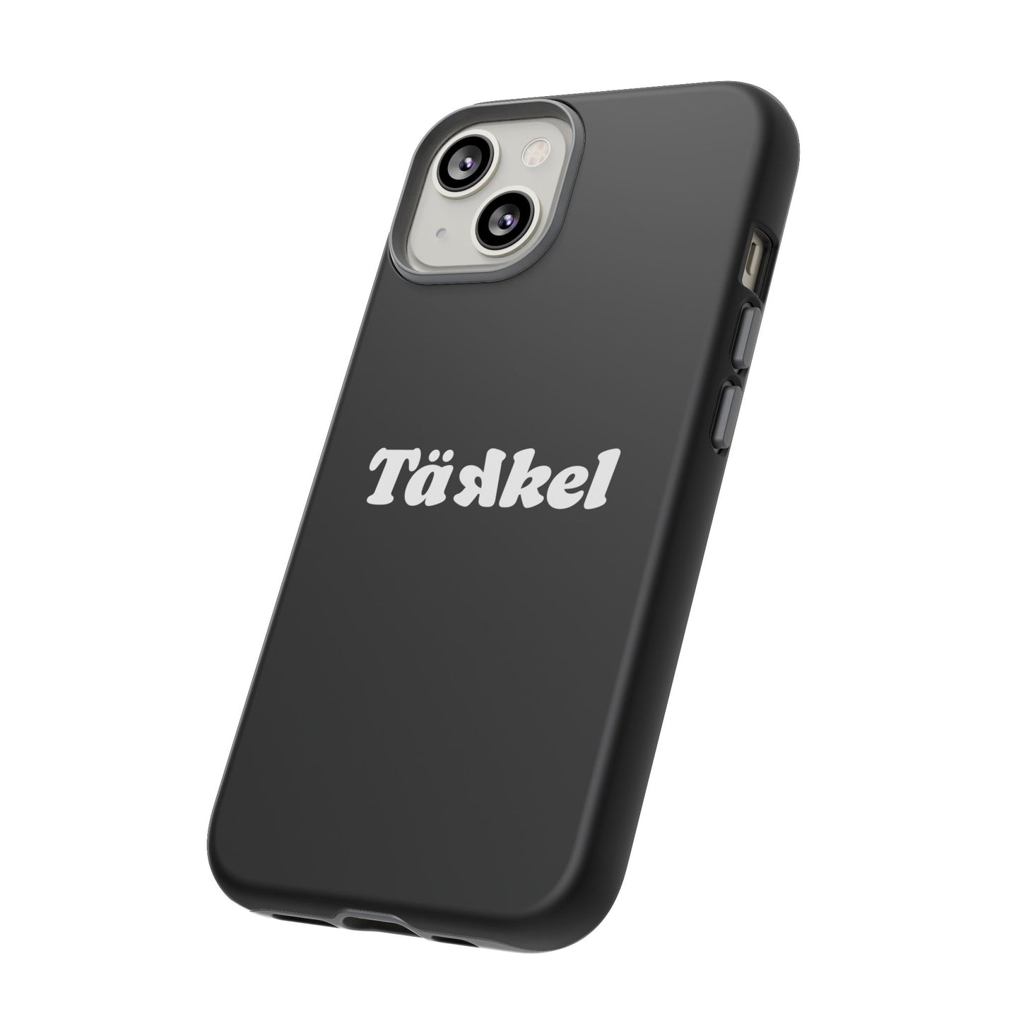 TÄKKEL Classic Hard Case Schwarz iPhone