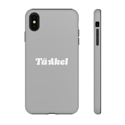 TÄKKEL Classic Hard Case Grau iPhone