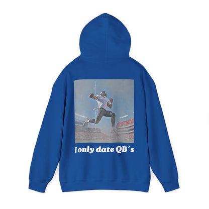Unisex Heavy Hoodie I ONLY DATE QB`S