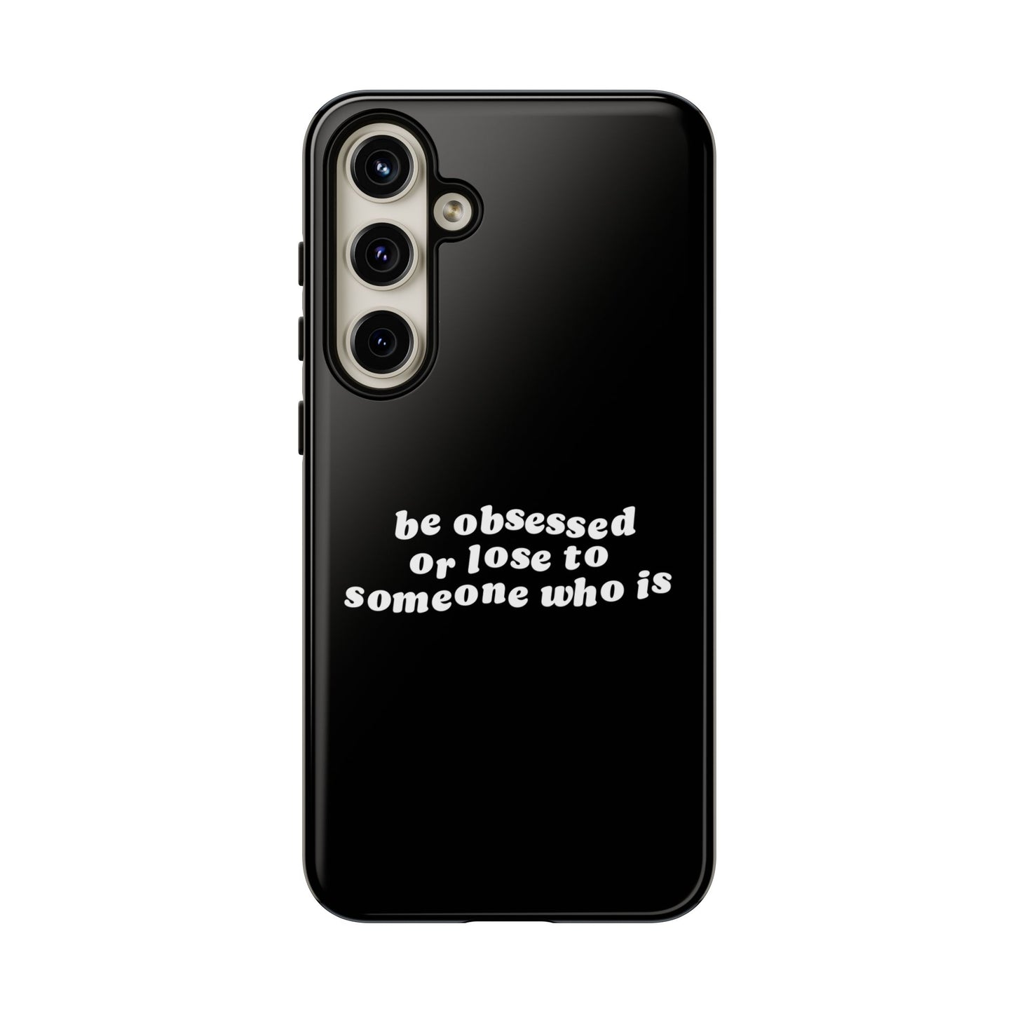 Too Obsessed Hard Case Schwarz Samsung