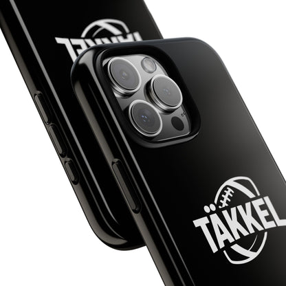 TÄKKEL FOOTBALL Hard Case Schwarz iPhone