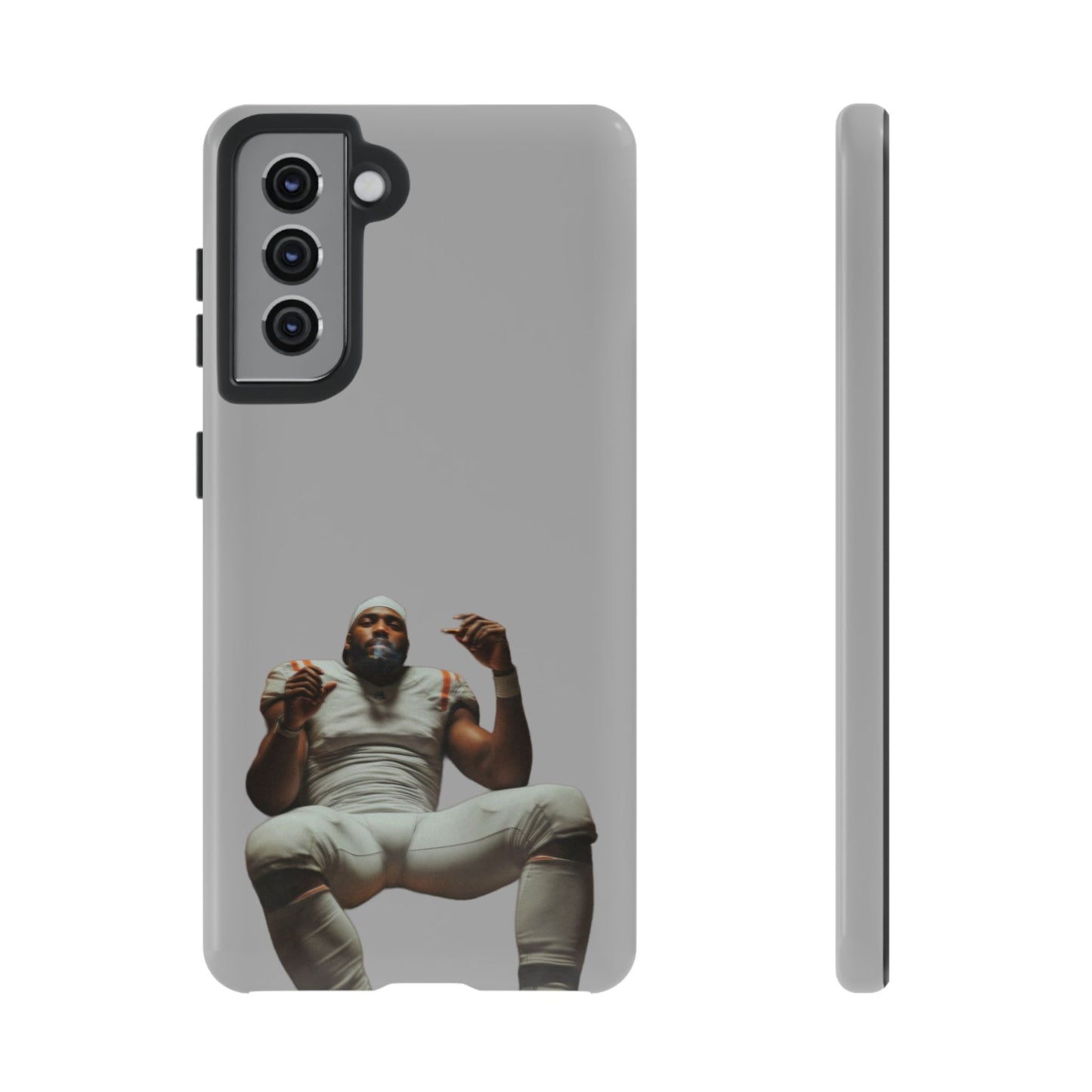 Who´s gonna smoke Hard Case Grau Samsung