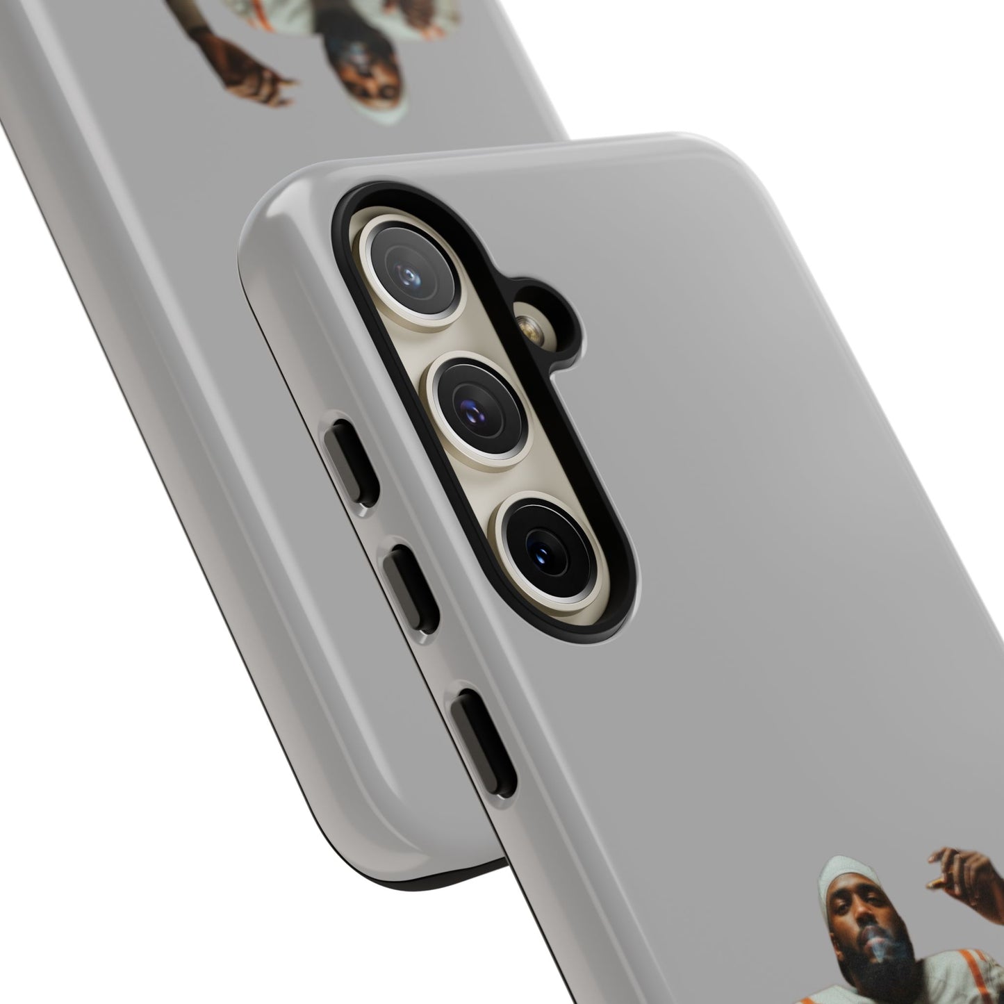 Who´s gonna smoke Hard Case Grau Samsung