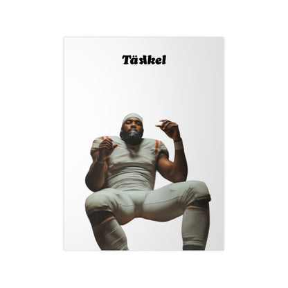 TÄKKEL Poster – Football Player Power Design